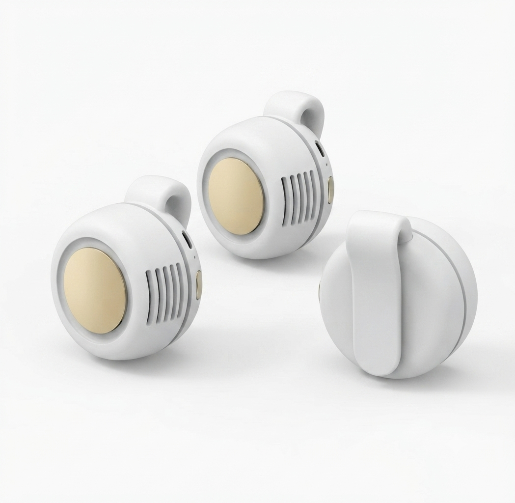 coobreeze Portable Clip-On Fan — Family Pack (3 fans)